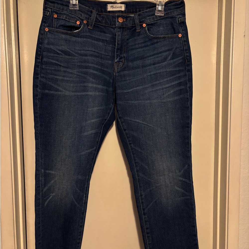 Madewell The Slim Boyjean Classic Indigo Wash